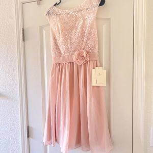 NWT Light Pink Bridal Gown